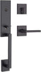 Kwikset Vancouver Front Door Lock Handle Deadbolt Set 98180-015 - Scratch & Dent