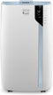De'Longhi PACEX390UVcare-6AL WH PAC Portable AC, 14000 BTU + UV CARE- White/BLUE - Like New