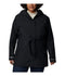 2034761 COLUMBIA WOMEN'S HERE AND THERE TRENCH II JACKET BLACK SMALL - Brand New