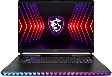 MSI Raider GE78HX 17" QHD+ 240Hz i9-14900HX 64GB 2TB SSD RTX 4080 - Black Like New