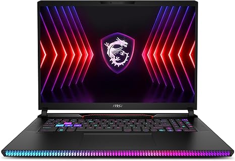 MSI Raider GE78HX 17" QHD+ 240Hz i9-14900HX 64GB 2TB SSD RTX 4080 - Black - Like New