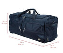 Rockland Rolling Duffel Bag, 22-Inch, PRD366 - BLACK - Brand New