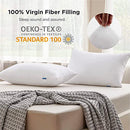 Bedsure Pillows Standard Size Set of 2 Sleep Quality Firm Standard Pillows - Brand New