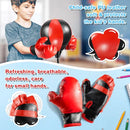 MEFBAHA Punching Bag Kids Boxing Bag Stand Kids Boxing With Standing Bag - BLK - Like New