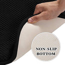 H.VERSAILTEX Memory Foam Chair Cushions Seat Cushion Pads Set of 2 16x16 Black - Brand New