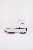 CONVERSE RUN STAR HIKE HIGH TOP PLATFORM SHOES MEN 8.5 WOMEN 10 WHITE/BLACK/GUM - Like New