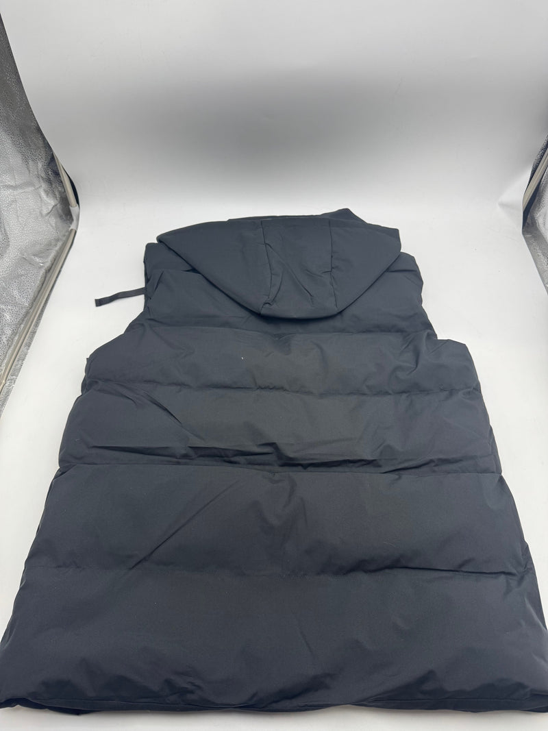 SHOPESSA MENS HEATED VEST WOMENS VESTS CASUAL QUILTED DOWN VEST BLACK X-LARGE - Brand New