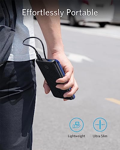 ANKER PORTABLE CHARGER USB-C PORTABLECHARGER 10000MAH 20W POWERDELIVER - BLACK Brand New