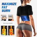 MATKAO SAUNA SUIT FOR WOMEN WEIGHT LOSS SAUNA SHIRT FOR WOMEN/WOMEN M/BLUE - Like New