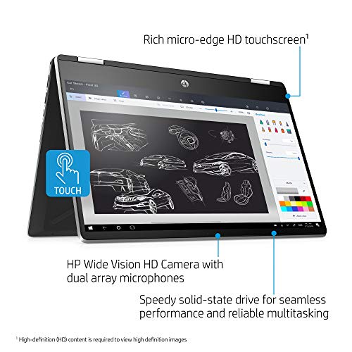 HP Pavilion x360 Convertible 14" FHD TOUCH i5-1035G1 8GB 512GB SSD - BLACK - Like New