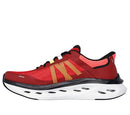 Skechers Men's Max Cushioning Glide Step Aberdeen Hands Free Slip-Ins Red/Black - Brand New