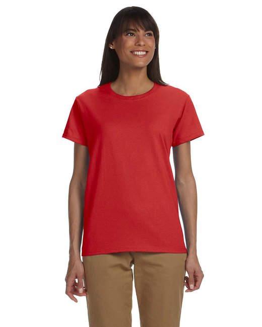 Gildan Ladies Ultra Cotton 6 oz T-Shirt G200L New