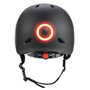 EIGHT BALL E-LITE 14+ BIKE HELMET WITH LED, 55-58CM - MATTE BLACK - Like New