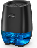 AYAFATO DEHUMIDIFIERS 35OZ DEHUMIDIFIER SMALL DEHUMIDIFIERS -BLACK - Like New