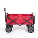 MACSPORTS OUTDOOR UTILITY WAGON FOLDING TABLE DRINK HOLDER WTC-230-BRIGHT/RED - Like New