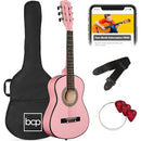 Best Choice Products 30in Kids Acoustic Guitar All-in-One Beginner Kit - Pink - Brand New