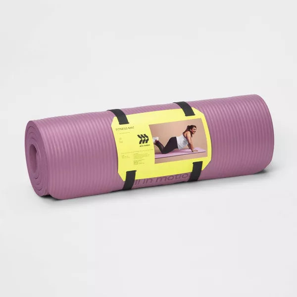 ALL IN MOTION PREMIUM FITNESS MAT 15MM - ALL IN MOTION™ - VIOLET - Like New