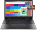 For Parts: HP Envy x360 15.6 FHD 7 5825U 16GB 512GB SSD BLACK-PHYSICAL DAMAGED-MB DEFECTIVE