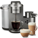 KEURIG K-CAFE SPECIAL EDITION SINGLE SERVE K-CUP POD COFFEE - NICKEL - Like New
