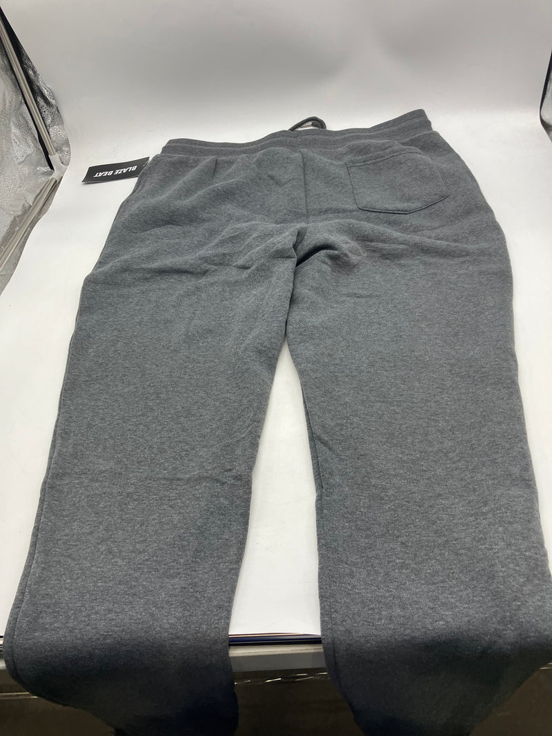 BLAZE BEAT SWEATPANTS WITH THREE POCKETS - SIZE EXTRA LARGE - CHARCOAL - HR24004 - Brand New