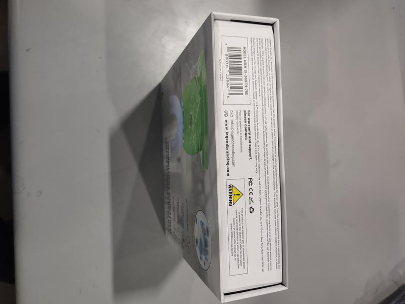 SHARPER IMAGE 360 ULTRASONIC ELECTRIC WHITENING WIRELESS - MINT GREEN - Like New
