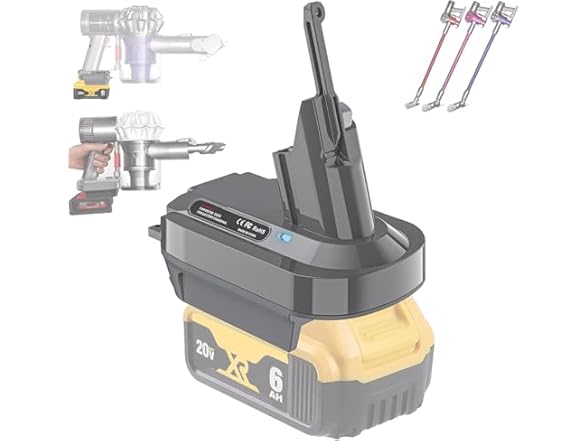 LONG FIT REPLACE FOR DEWALT 20V AND M-18 18V LI-ION BATTERY - GRAY - Like New