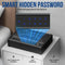 BLACKSMITH SF0201 Pistols Safe, Bedside Gun Box with Fingerprints - BLACK - Like New