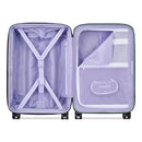 DELSEY FLORENCE BY MILLS SPIN ME AWAY EXPANDABLE 20 CARRY ON PLUS LUGGAGE -GREEN - Brand New