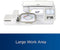 Brother Inno-vis NQ1700E Embroidery Machine BES Blue Software - WHITE - Like New