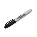 SHARPIE SUPER PERMANENT MARKERS, FINE POINT, BLACK 12 COUNT SHARPIE - BLACK/GRAY - Brand New