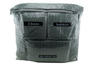 Manhattan Lights Collection Queen 8 piece Embossed Bed Comforter Set (Grey-Blue) - Brand New
