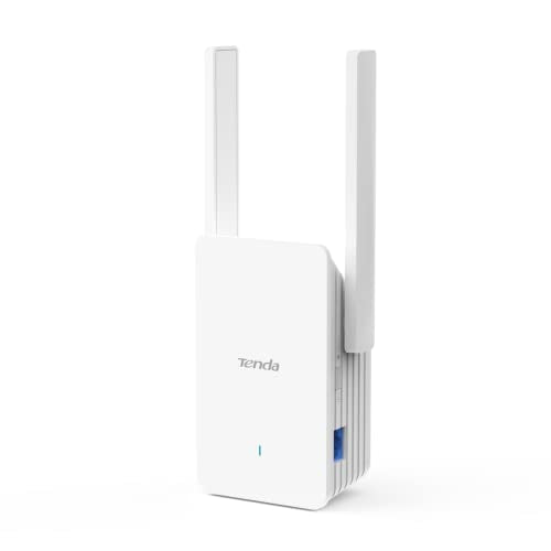 TENDA WIFI EXTENDER WIFI 6 RANGE COVERS 1500 SQ.FT AP MODE A23 - WHITE Like New