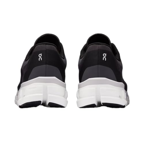 ON CLOUDFLOW 4 WOMEN'S - SIZE 9 - BLACK/WHITE - Like New