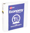 AVERY ECONOMY VIEW 3 RING BINDER, 275-Sheet Capacity , 1 Binder (05726) - WHITE - Like New