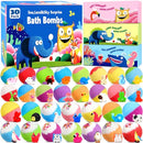 30 Pack Bath Bombs for Kids with Toys Inside, Kids Bath Gift Set - Brand New