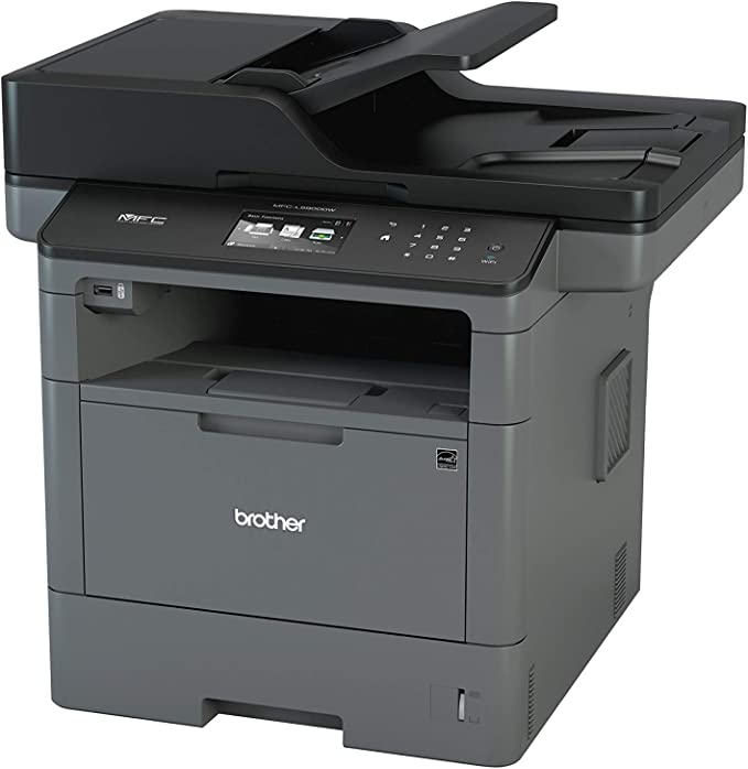 Brother Wireless Black White All-In-One Laser Printer MFC-L5900DW - Grey/Black Like New