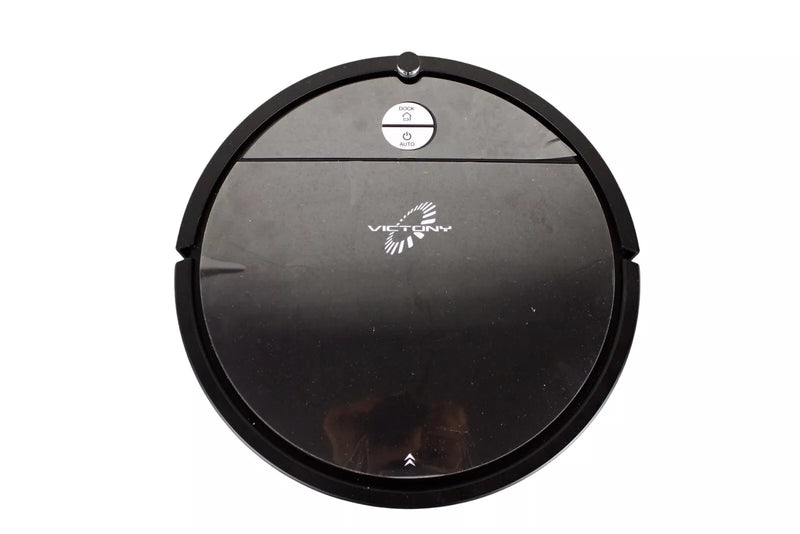 VICTONY BL03W ROBOTIC SMART ROBOT VACUUM CLEANER 15W RECHARGEABLE CORDLESS,BLACK Like New