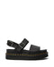 23802001 Dr. Martens Women's Voss Hydro Fisherman Sandal Black Hydro Size 10 - Like New