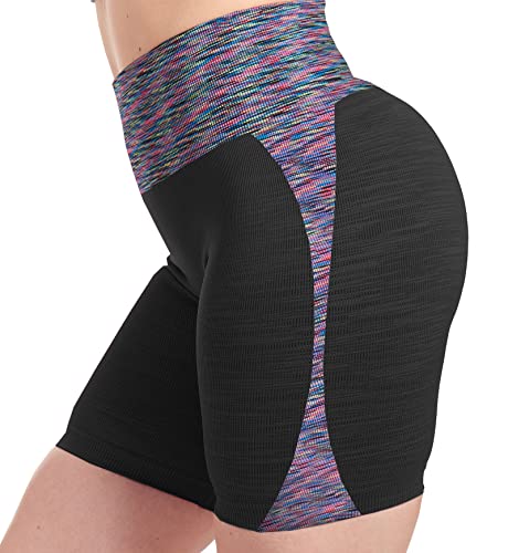 MAXXIM Womens Workout Biker Short Seamless Tummy Control for Yoga, Gym Workout - Like New