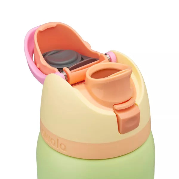 OWALA 32OZ FREESIP STAINLESS STEEL WATER BOTTLE - LIME LIGHT - Brand New
