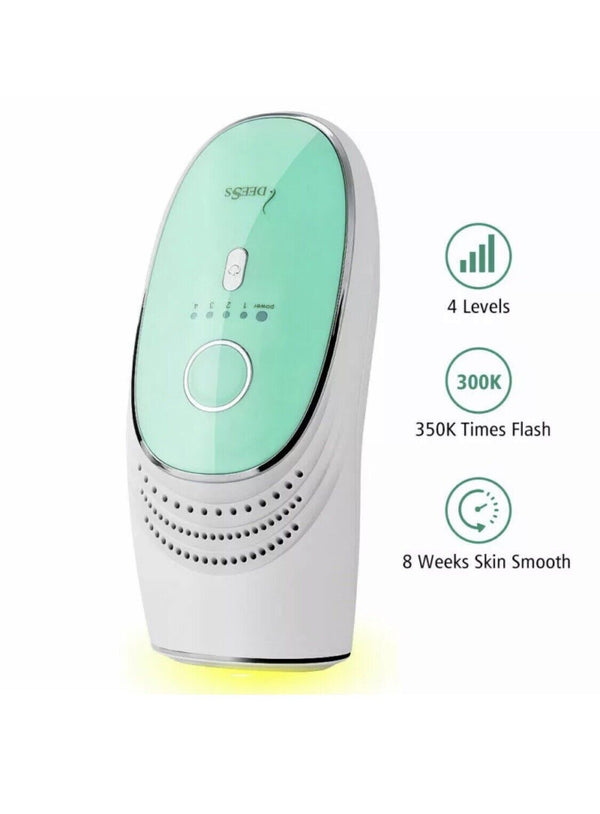 Deess GP588 IPL Light Based Hair Removal Device - Green/White Like New