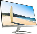HP 27" 1920x1080 Pixel FHD LED Piatto Argento 27FW - WHITE - Like New