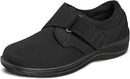 ORTHOFEET WOMEN'S ORTHOPEDIC LYCRA WICHITA CASUAL SHOES - SIZE: 9.5 XW - BLACK - Like New