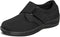 ORTHOFEET WOMEN'S ORTHOPEDIC LYCRA WICHITA CASUAL SHOES - SIZE: 9.5 XW - BLACK - Like New