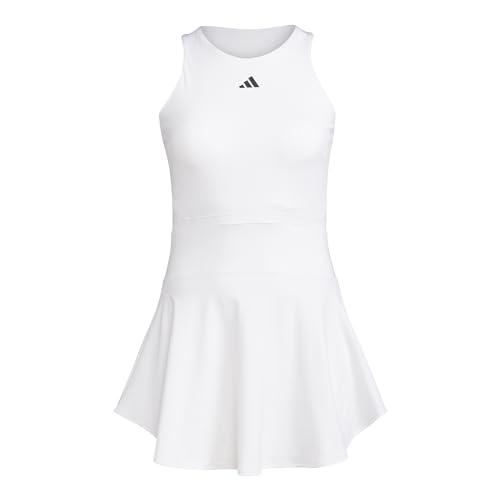 IW8811 ADIDAS WOMEN'S TENNIS HEAT.RDY Y-DRESS - SIZE LARGE - WHITE - Brand New
