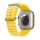 APPLE WATCH ULTRA GPS CELLULAR 49MM TITANIUM CASE YELLOW OCEAN BAND - TITANIUM - Like New