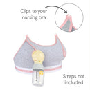 9301BA BRAVADO DESIGNS PUMPING BRA SIZE S/P - DOVE HEATHER - Brand New