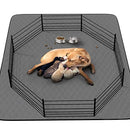 COOLSHIELDS WASHABLE PUPPY DOG PEE PAD, 48" X65" EXTRA LARGE WATERPROOF - GREY - Brand New