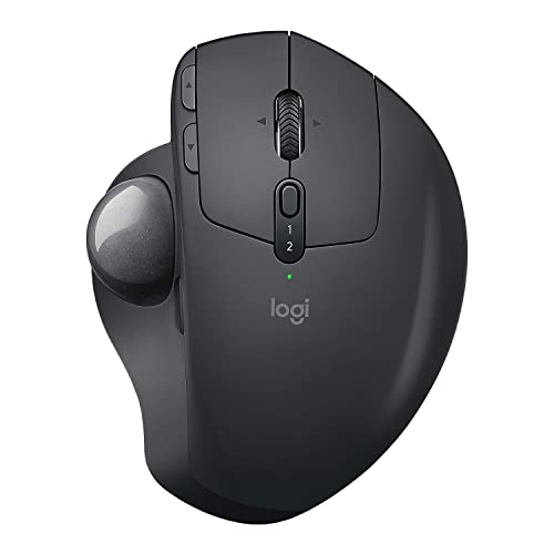 LOGITECH MX ERGO PLUS ADVANCED WIRELESS TRACKBALL PC MAC EXTRA 10° WEDGE - Like New