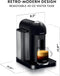 Nespresso Vertuo Coffee and Espresso Machine by Breville - MATTE BLACK Like New